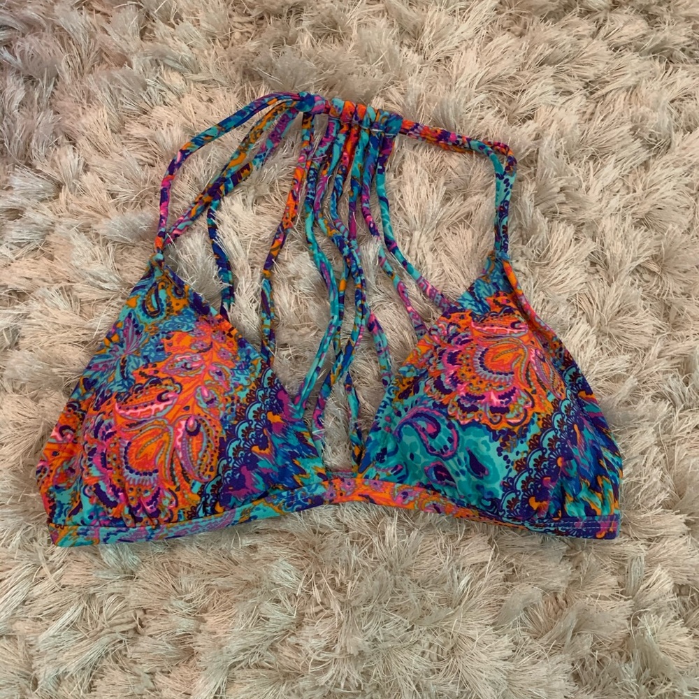 Triangle bathing suit top